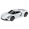 Rastar Porsche 918 Spyder 1:24 nuotolinio valdymo automobilis sidabrinis