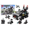 Lean Toys Konstravimo Blokeliai Šarvuotas Transportas 6in1 Rinkinys, 138 vnt.