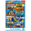 Trefl Dėlionė 3x70 vnt. - Hot Wheels