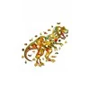 PuzzleOK Medinė dėlionė 72 vnt. - Tiranozauras Rex