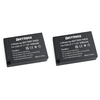 2x Canon LP-E17 akumuliatorius 1040 mAh