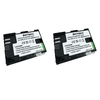 2x Canon LP-E6 akumuliatorius 2000 mAh