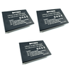 3x Canon LP-E12 akumuliatorius 1800 mAh