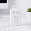 Baltas 5A USB-C laidas 45W greitajam krovimui (Samsung, Android įrenginiams)