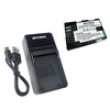 Canon LP-E6 akumuliatorius 2000 mAh + greitasis LED pakrovėjas