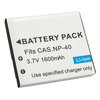 Casio NP-40 akumuliatorius 1250 mAh