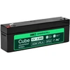 Green Cell Žalias Cell Greencell AGM VRLA 12 V 2.5 Ah nereikalaujanti priežiūros baterija kasos aparatams, žaislams, fotoaparatams (178 x 36 x 66 mm)