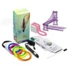 3Doodler flow essentials 3D spausdinimo rašiklių rinkinys + 8 vnt skirtingų spalvų 1,75 mm srauto gijų ritės
