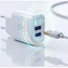 3Mk apsauga 3mk FlowPower 10W 2.4A DCP 2A Baltas