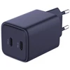 Laidinis įkroviklis 3MK Hyper Charger PD 45W GaN QC4+ PPS 2C Super-Fast Charge 2.0 juodos spalvos