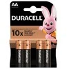 baterijos šarminės, aa, 1,5 v, "duracell", lizdinė plokštelė, 8 pakuotės, 42303, basic