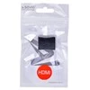 Adapteris - SAVIO CL-111 HDMI (F) į HDMI (F) Tiesus Juostinis Juodas