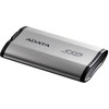Kietasis diskas ADATA Dysk ssd external sd810 500g usb3.2 20gb/s sidabrinė