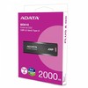 Kietasis diskas ADATA Dysk ssd zewnętrzny sc610 2000 gb usb3.2a gen2 juoda