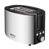 Skrudintuvas Adler Camry | Toaster | CR 3215 | Power 1000 W | Number of slots 2 | Housing material Nerūdijantis plienas | Juodas/Nerūdijantis plienas