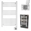 Elektrinis vonios kambario radiatorius Adler AD 7824, IP24, 600 W, Baltas