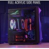 Aerocool Sklandytuvo akrilo vidurinis bokšto dėklas