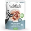 Agras Pet Foods Kačių Maistas - SCHESIR Tunas su Hake želė drėgnas maistas 70g