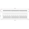 Alantec PK010 patch panel 1U
