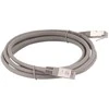 Patch-cord F/UTP kat.5e PVC 0.5m pilka ALANTEC