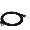 Alantec KKU5CZA1 networking cable Juodas 1 m Cat5e U/UTP (UTP)