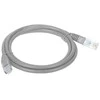 Patch-cord U/UTP kat.5e PVC 15.0m pilka ALANTEC