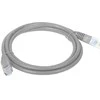 Patch-cord U/UTP kat.6 PVC 7.0m pilka ALANTEC