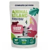 ANIMAL ISLAND Everyday jautiena pulled fillets in broth - wet cat food - 85g