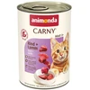 Animoda Animonda Carny adult 400g suaugusių kačių konservai su jautiena ir ėriena