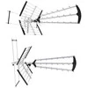 „Libox lb2000“ lauko kryptinė antena (32 dB; f tipo)