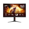 Monitorius AOC CQ27G4Z2 27inch 16:9 Fast VA 260Hz OC Native 240Hz 2560x1440 HAS 130mm HDMI x 2x 2.0 DP x 1x 1.4