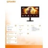 Žaidimų monitorius AOC Q27G4SRU, 27" QHD (2560x1440) Fast IPS, 320Hz, 0.3ms, HDR, USB šakotuvas, Adaptive Sync