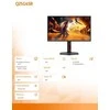 Monitorius AOC | Q25G4SR | 24.5 " | Fast IPS | QHD | 16:9 | 300 Hz | 1 ms | 2560 x 1440 pikselių | 400 cd/m² | HDMI jungtys quantity 2 | Juodas