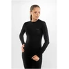 Moteriški apatiniai drabužiai VIKING Meriboo Lady Set Merino juoda L
