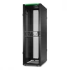 APC NETSHELTER SX GEN 2, 42U SERVER RACK ENCLOSURE 600MM X 1070MM W/ SIDES Juodas