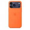 Apple iPhone 17 Pro Max Silikoninis dėklas with MagSafe – Oranžinis
