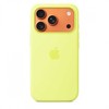 Apple iPhone 17 Pro Silikoninis dėklas with MagSafe – Neon Geltona