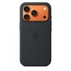 Apple iPhone 17 Pro Silikoninis dėklas with MagSafe – Juodas