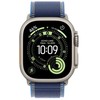 Išmanusis laikrodis Apple Watch Ultra 3 GPS + Cellular 49mm Titanium / Trail Loop S/M Mėlyna (MEWR4QP/A)