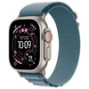 Išmanusis laikrodis Apple Watch Ultra 3 GPS + Cellular 49mm Titanium / Alpine Loop L Mėlyna (MEWP4QP/A)