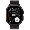 Išmanusis laikrodis Apple „Watch Ultra 3 GPS + Cellular“, 49 mm, juodo titano korpusas | Juodas titano Milano apyrankės dirželis – S
