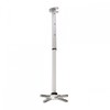 ART RAMP P-105S ART laikiklis P-105 60-102cm prie projektoriaus sidabrinis 15KG Tvirtinimas prie lubinio laikiklio