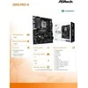 ASRock Z890 Pro-A Intel Z890 LGA 1851 (Socket V1) ATX pagrindinė plokštė