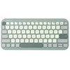 Asus Marshmallow KW100 | Klaviatūra | Wireless | US International | Žalias Tea Latte