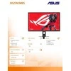Žaidimų monitorius Asus ROG Strix XG27ACMES, 27" QHD Fast IPS, 255Hz, 0.3ms
