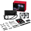 Asus rog ryuo iii 240 argb procesor komplektas do chłodzenia płynami 12 cm juoda