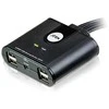 Aten Periferiniai įrenginiai bendrina us424 - 4 prievado usb 2.0