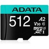 Adata premier pro 512 gb uhs1 u3 v30 a2 + adapter