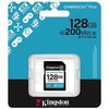 Atminties kortelė Karta pamięci kingston canvas go plus sdg4/128gb (128gb; class u3, v30; karta pamięci)