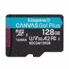 Atminties kortelė Kingston Karta pamięci microsd 128gb canvas go! plus 200mb/s a2 u3 v30
